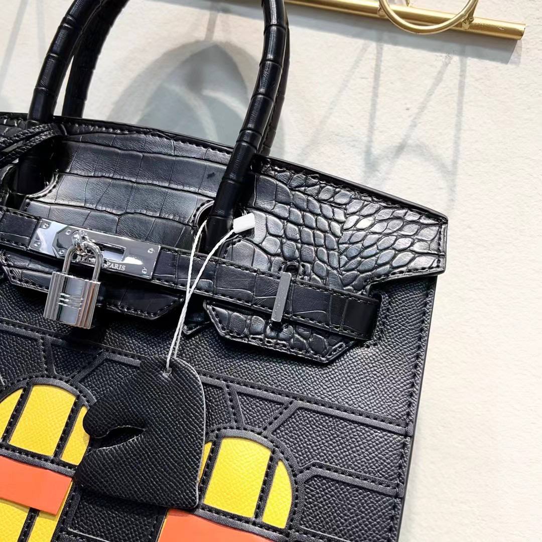 HRMS  ALLIGATOR SAC FAUBOURG BIRKIN SIZE 20