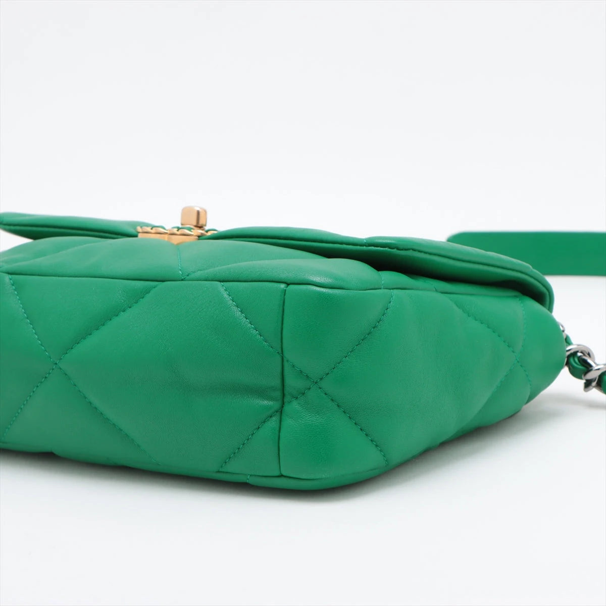 Sac CH@NEL Chanel 19 en vert