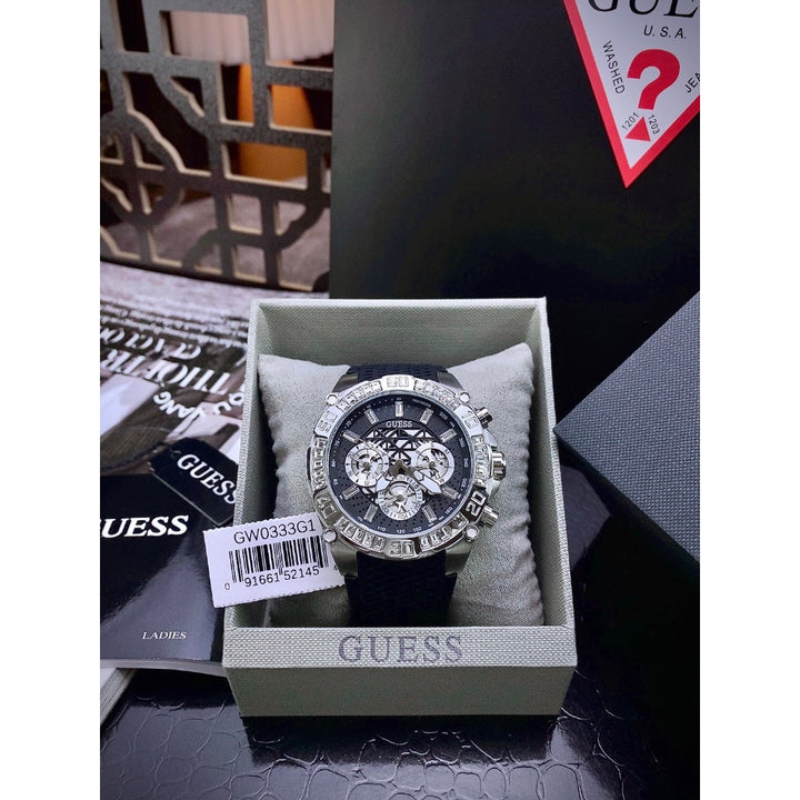 Montre multifonction Guess Trophy pour homme - GW0333G1
