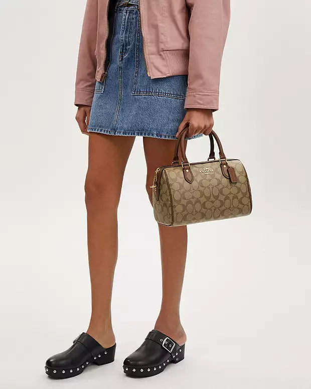 Co@ch Sac Satchel Rowan En Toile Exclusive