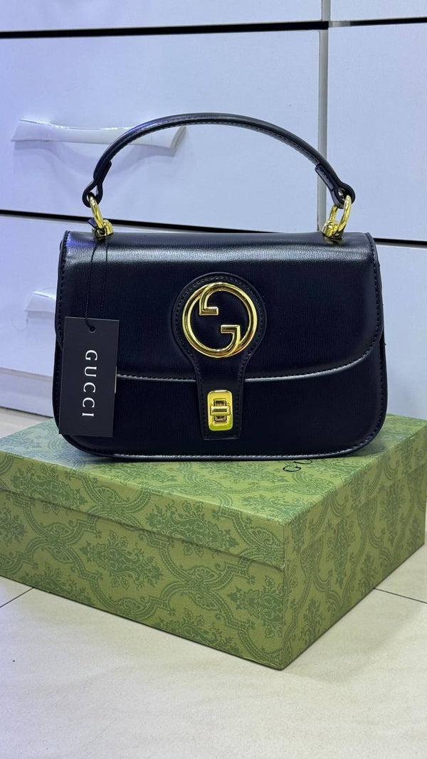 GG Sac à main Blondie en noir