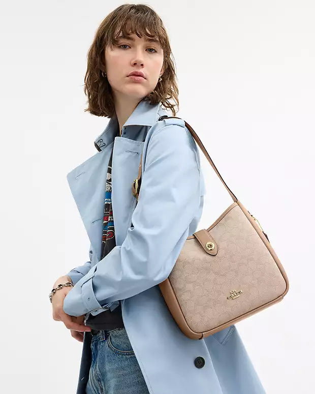 Co@ch Sac bandoulière convertible Hadley avec toile exclusive