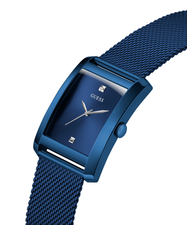 Montre analogique bleue pour homme GUESS 34 mm