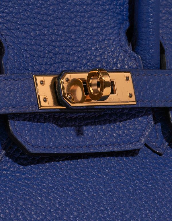 HRMS 
Birkin 25 Togo Bleu Électrique