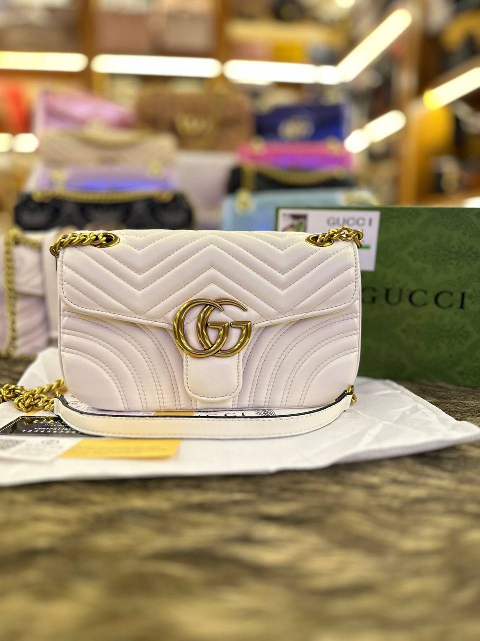 Sac à épaule GG Marmont moyen format