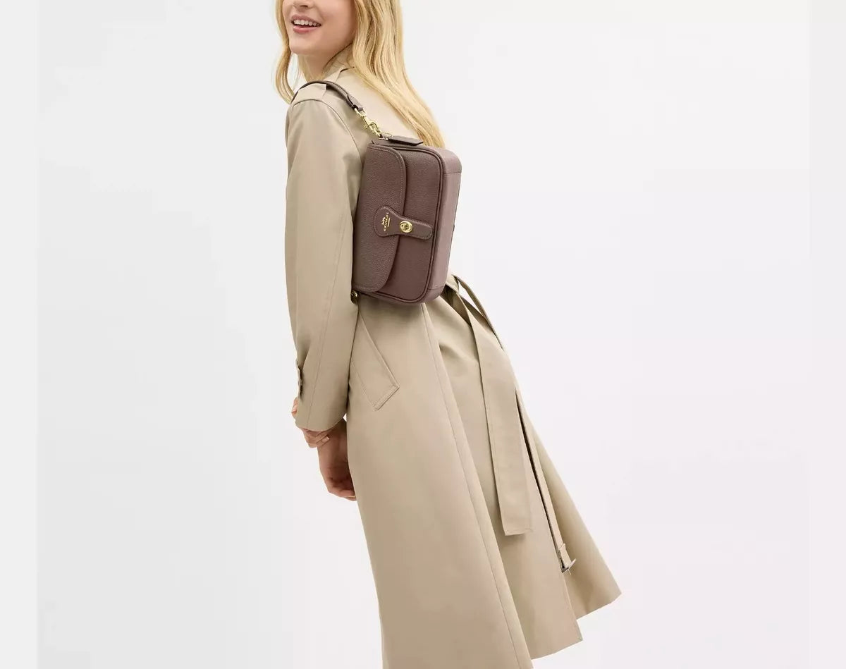 Co@ch Sac bandoulière Hadley Dark Stone CY683 Outlet