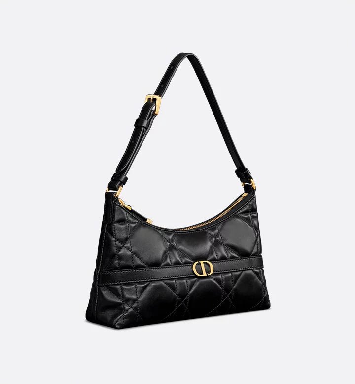 Diôr Mini sac Cigale Miss Caro
d'agneau Macrocannage noir