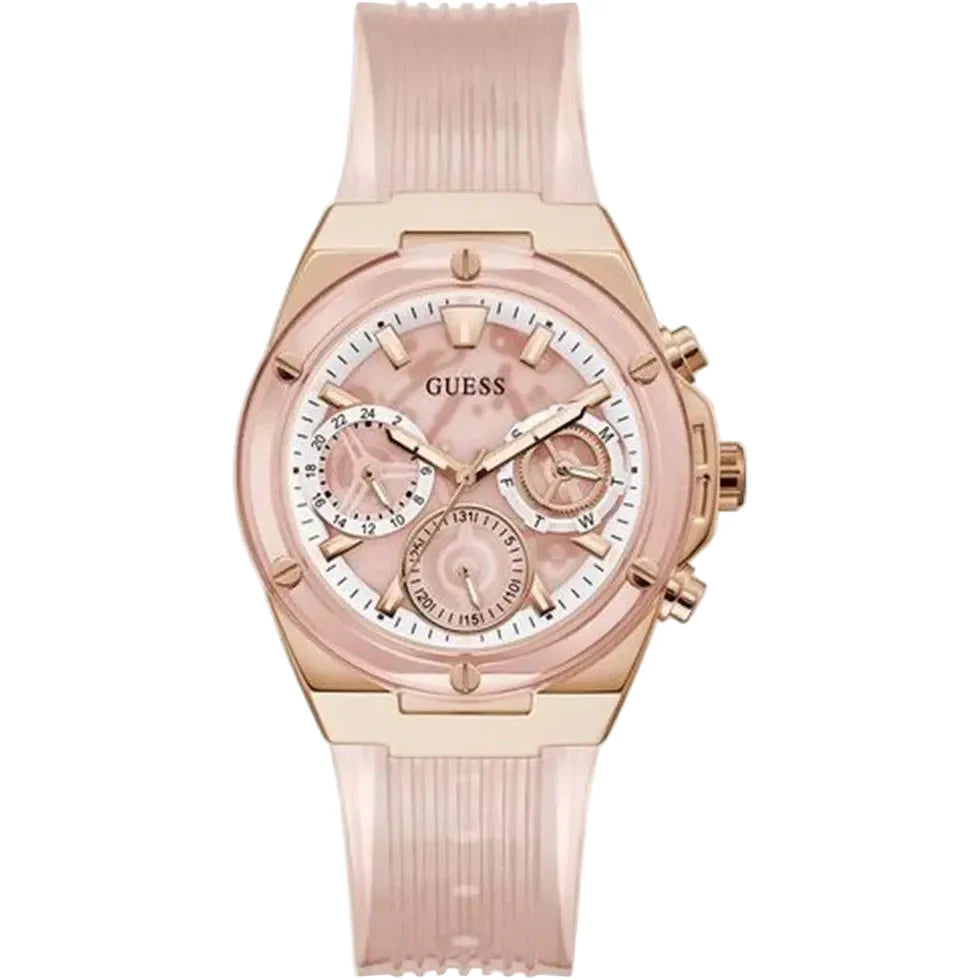 Montre Guess rose éco-responsable 39 mm