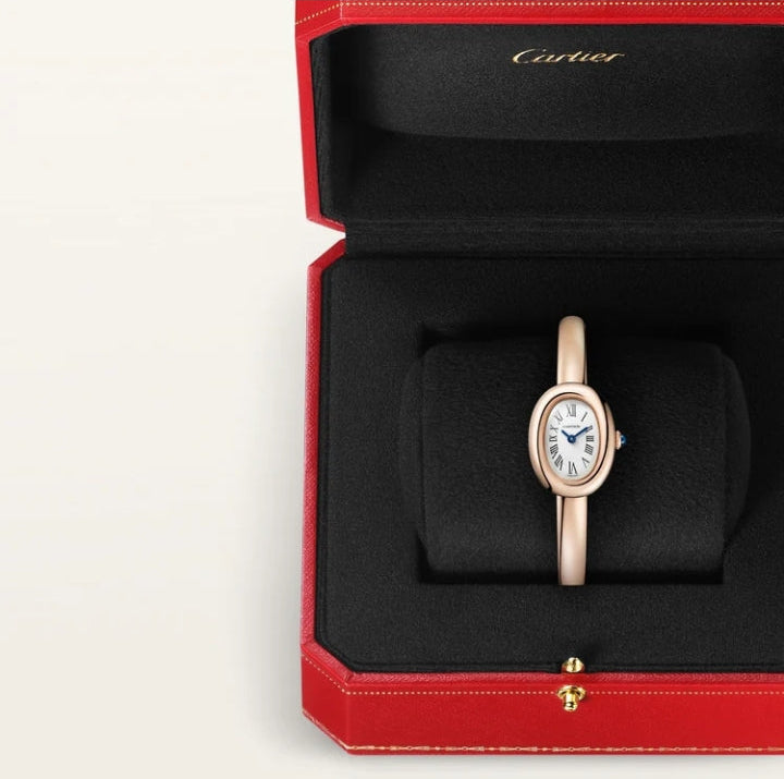 Montre Baignoire De Cartier Rose Gold