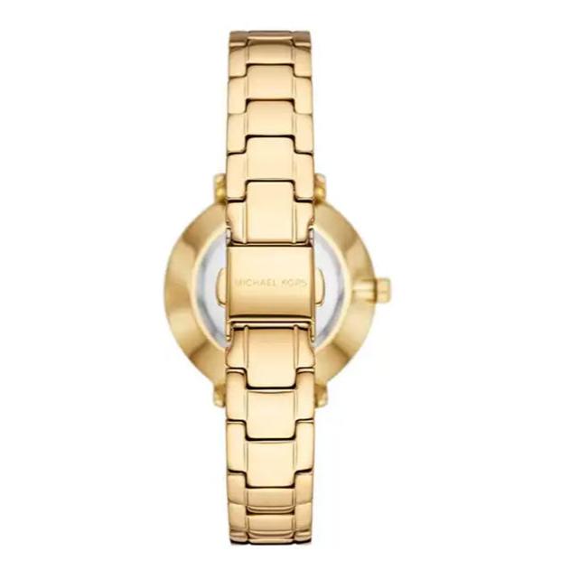 Montre à quartz Mich@el Kors avec cadran blanc nacré