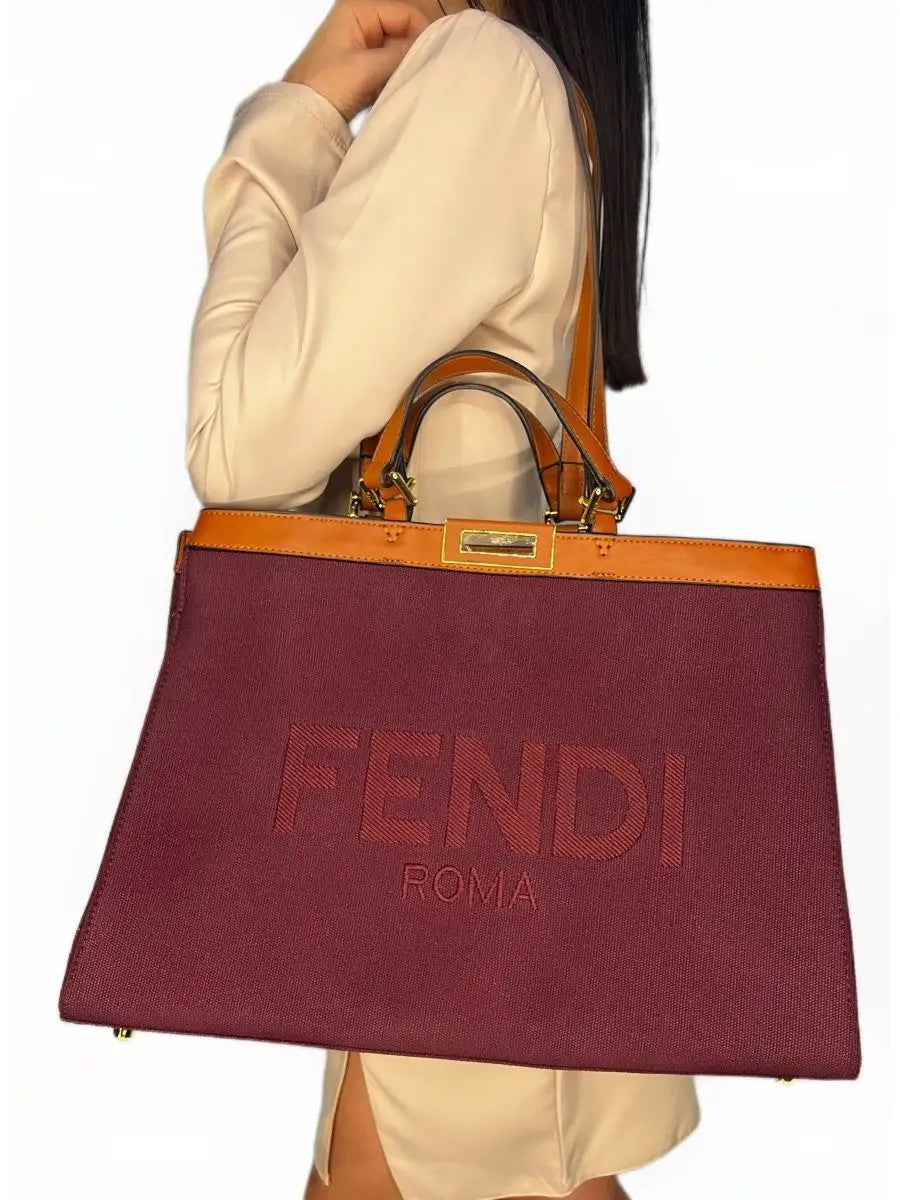 Fêndï 
Cabas X-Tote 
Coton
