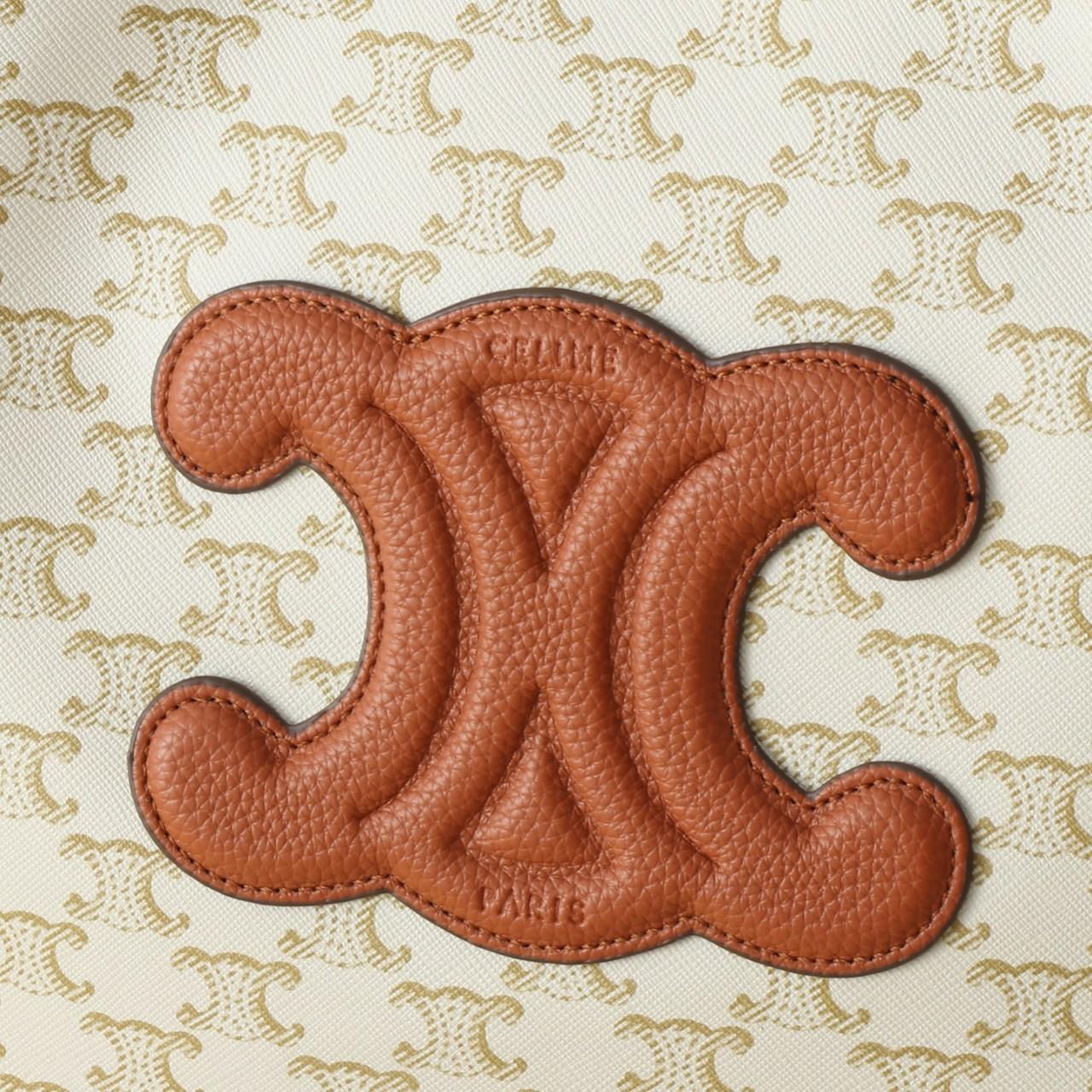 CÉLÏNÊ CABAS ANAÏS MOYEN MODELE TRIOMPHE veau grainé