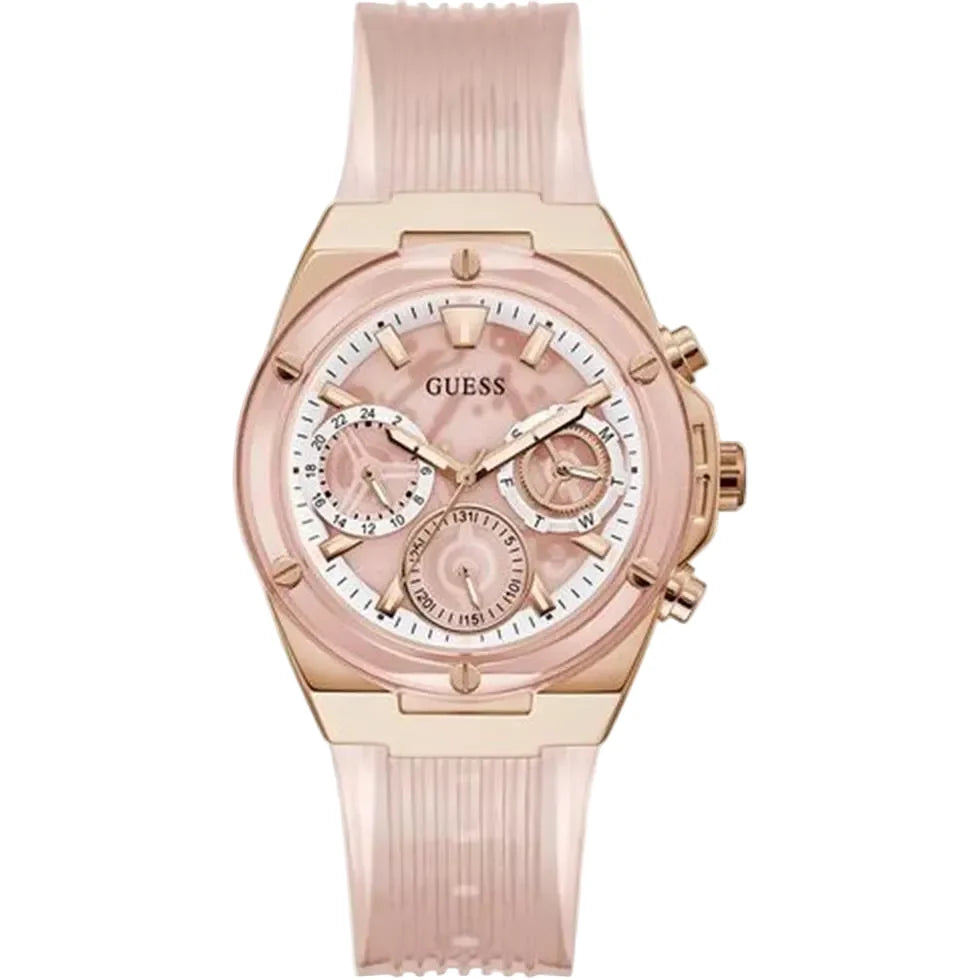 Montre Guess rose éco-responsable 39 mm