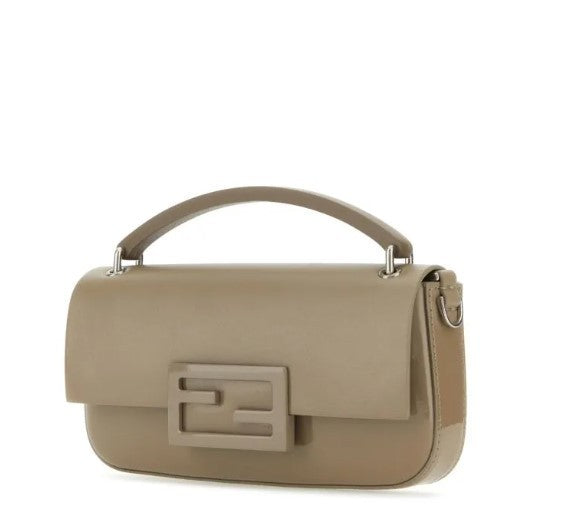 Fêndï Women Baguette Phone Pouch Patent Leather Pouch