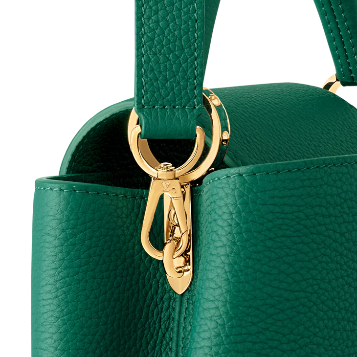 Sac Capucines BB En cuir