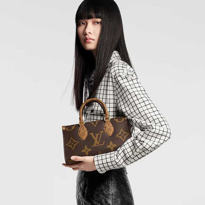 LV Cabas OnTheGo East West En cuir