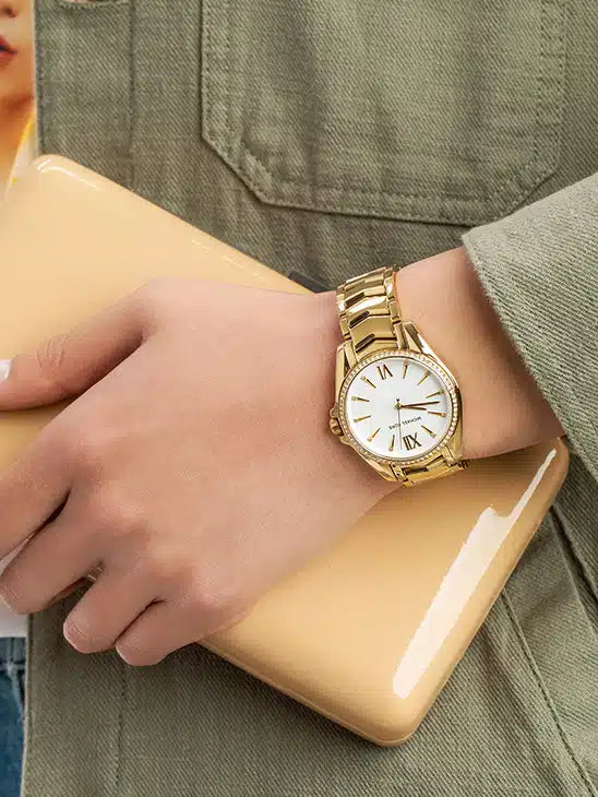 Mich@el kors Montre Whitney Glitz Cristal Cadran