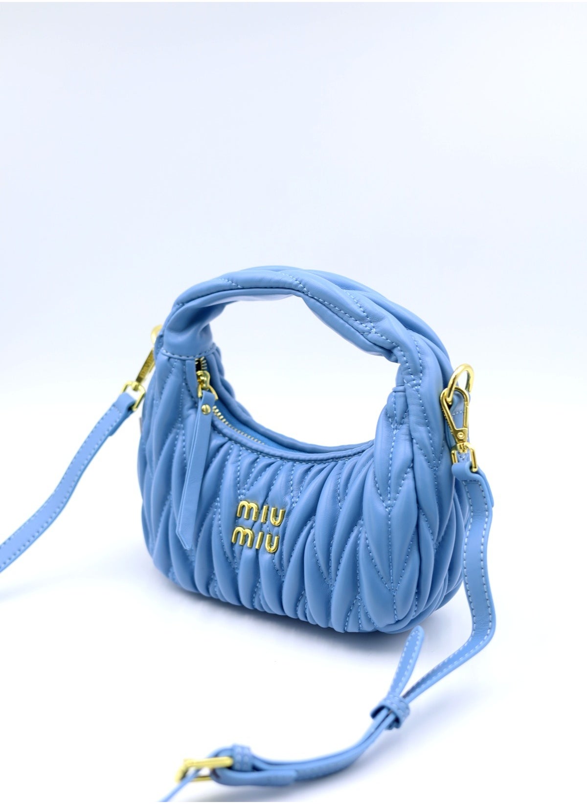 MIÛ MIÜ Sac à bandoulière Hobo nappa Miu Wonder