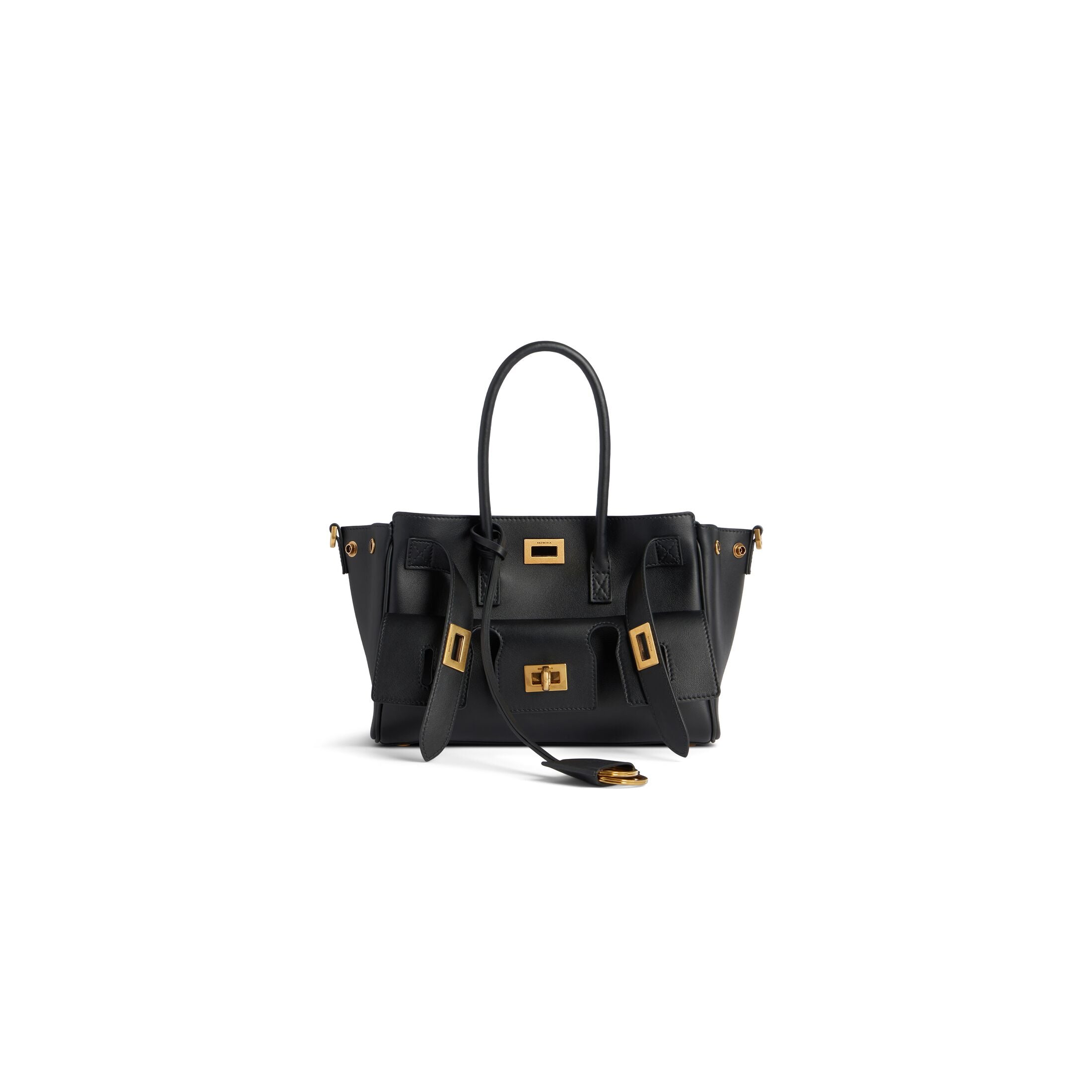Bâlencïagâ Sac Carry All Bel Air Mini pour Femme en Noir
