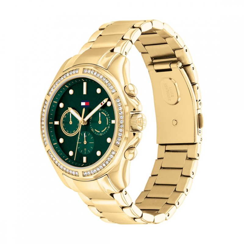 Tommy Hilfiger Brooklyn Montre Femme Multifonction Acier Doré 1782614