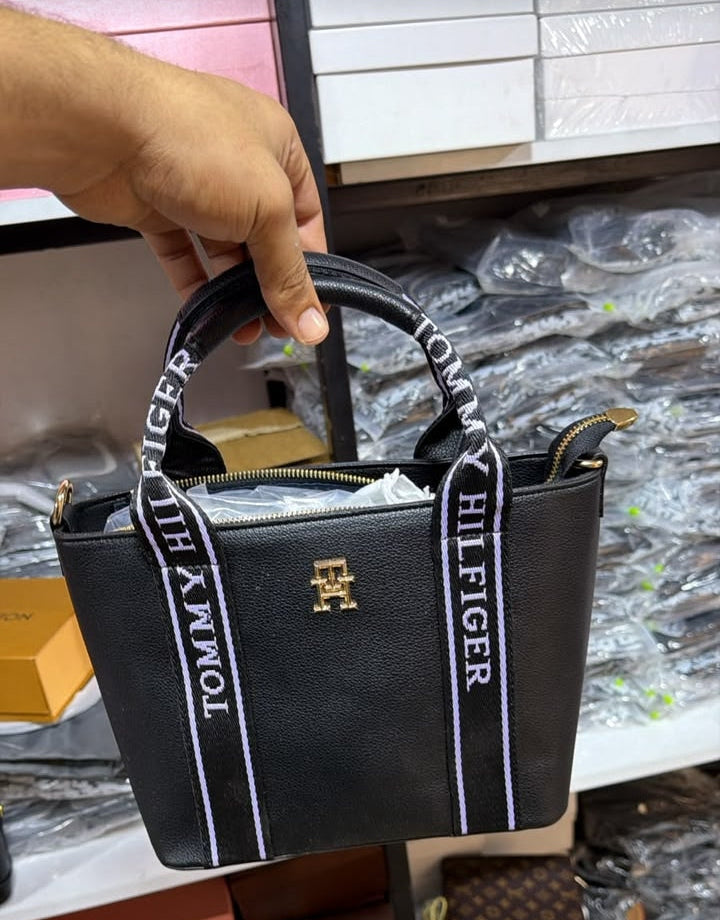 Tommy Hilfiger Sac porté épaule bleu marine