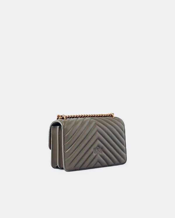 Pinkô Mini Love Bag One Chevron