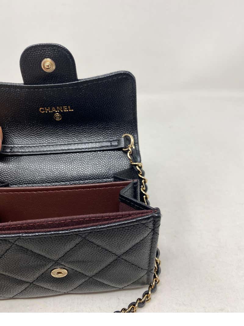 Ch@nel Black Mini Mini Crossbody Bag