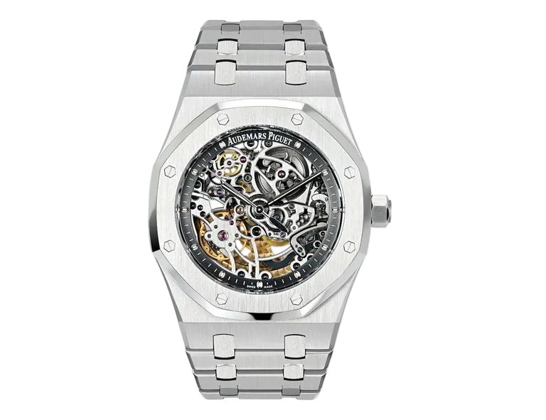 Audemars Piguet Royal Oak Openworked 39mm Steel Skeleton Dial 15305ST