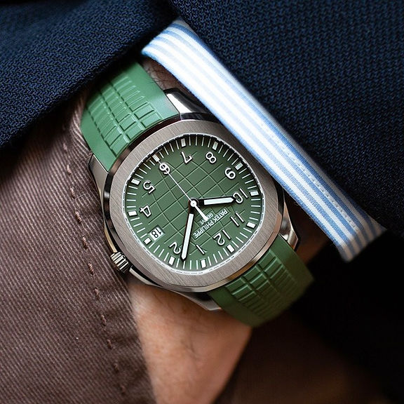 P@tek Philippe 5168G Aquanaut BluePatek Philippe 5168G Aquanaut Vert