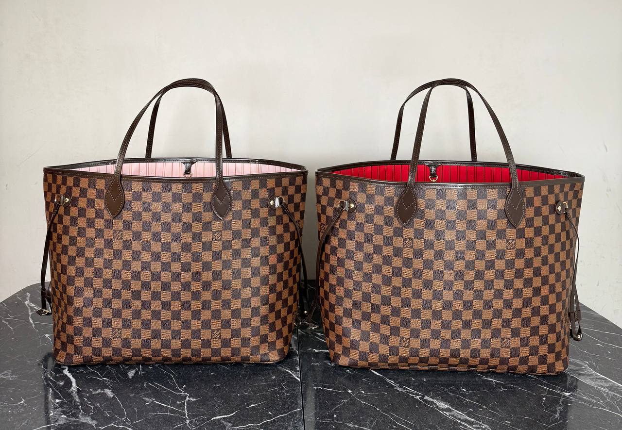 LV Sac Neverfull GM en cuir