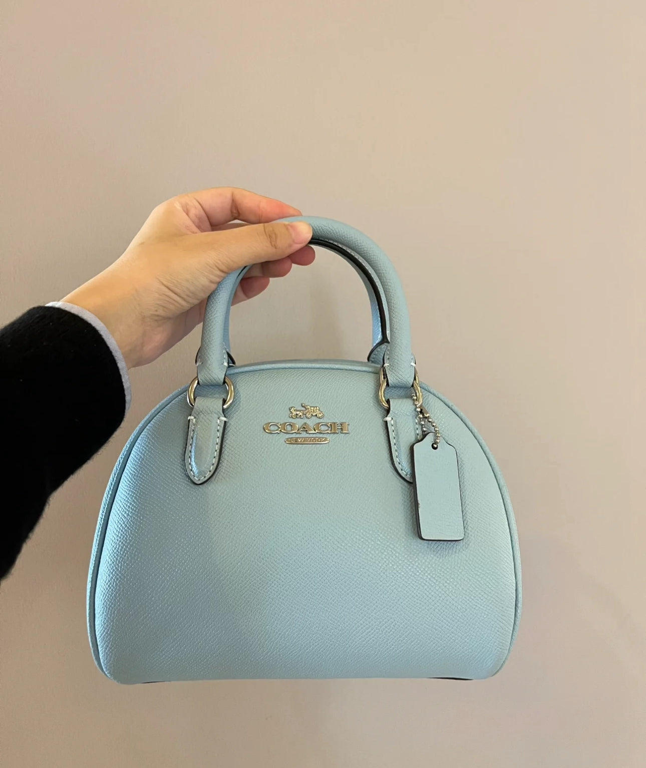 Sac à main Co@ch Sydney en bleu