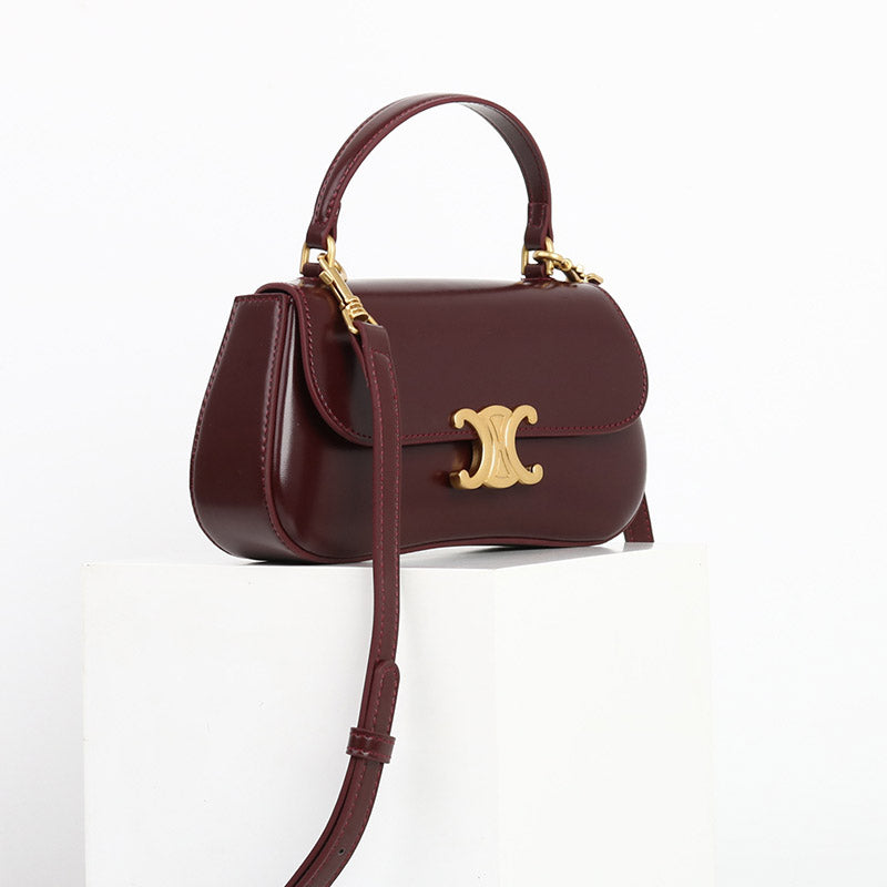 Célïnê Sac à bandoulière vintage Triomphe avec fermoir