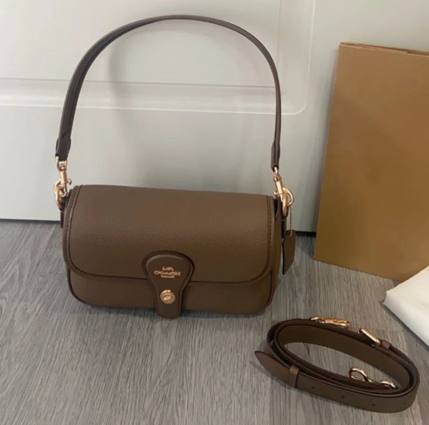 Co@ch Sac bandoulière Hadley Dark Stone CY683 Outlet