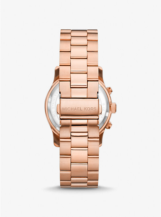 MK Montre Runway ton or rose