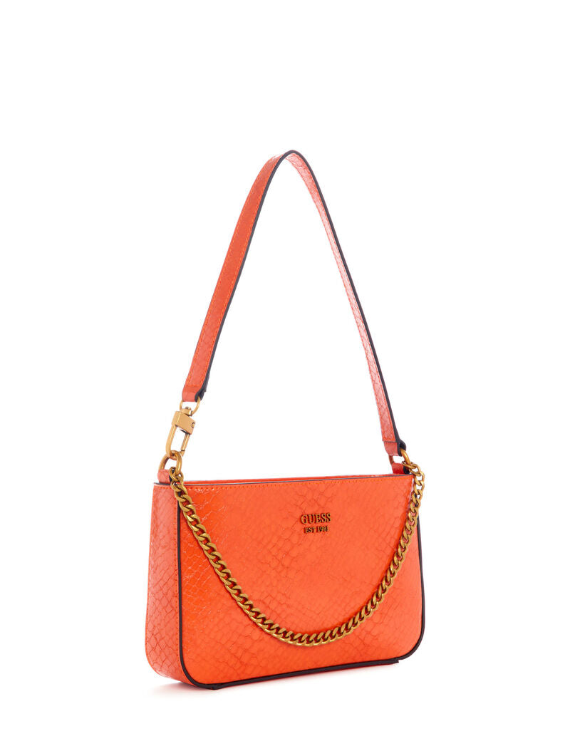 Gûess Katey Croc Mini Top Zip  Shoulder
