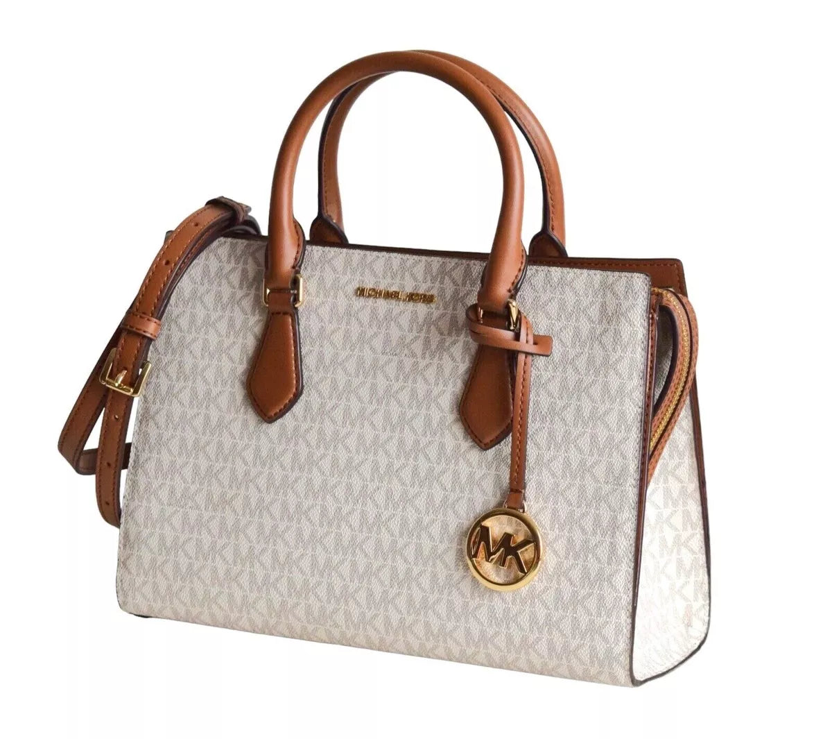 MK Sac Femme Bag SHEILA MD ZIP SACOCHE vanille